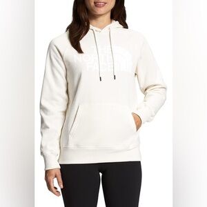 NWOT - The North Face - Hoodie in Cream With NF
Silver Logo Size Large